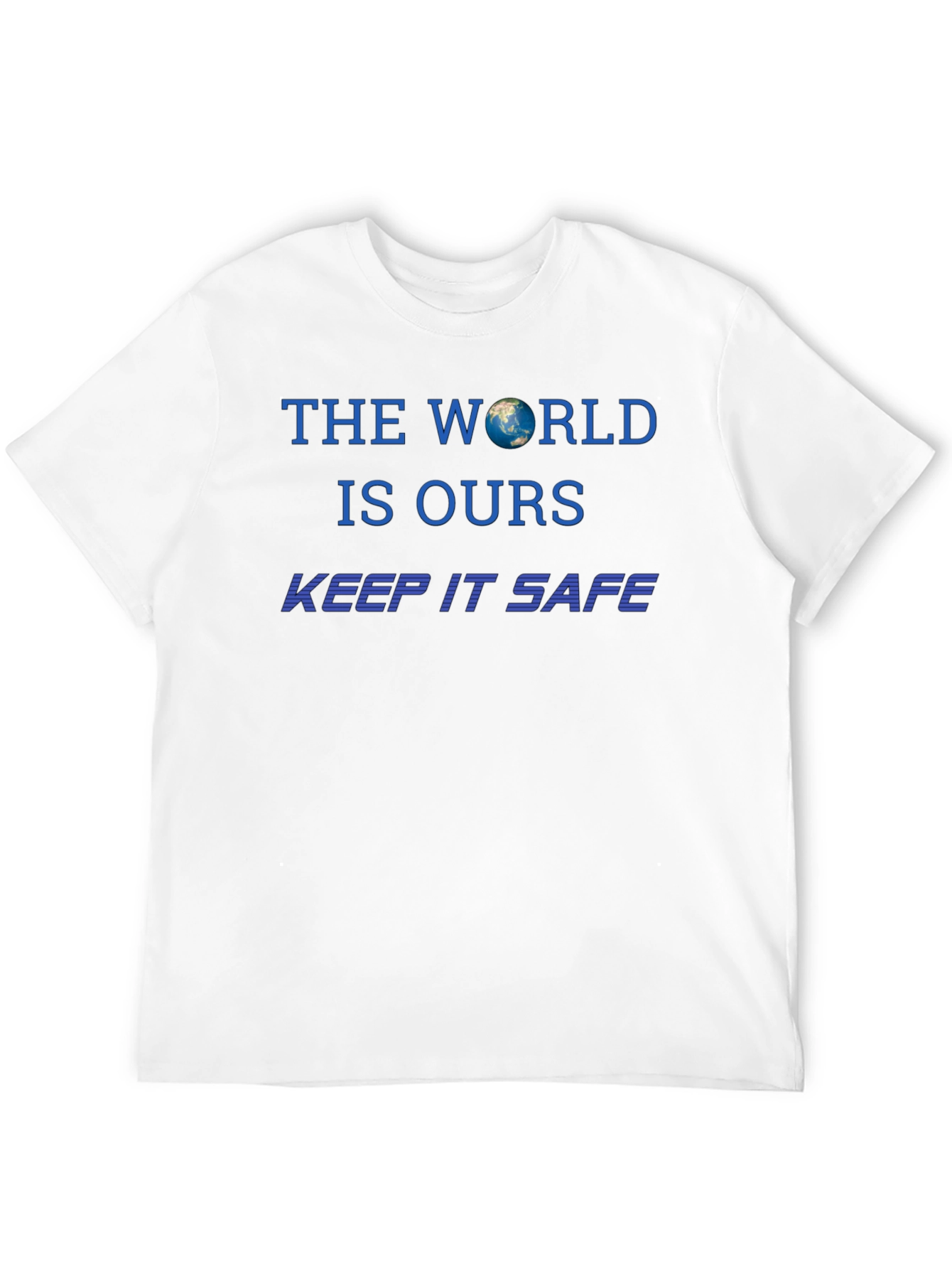 World Is Ours Keep It Safe Graphic Tee