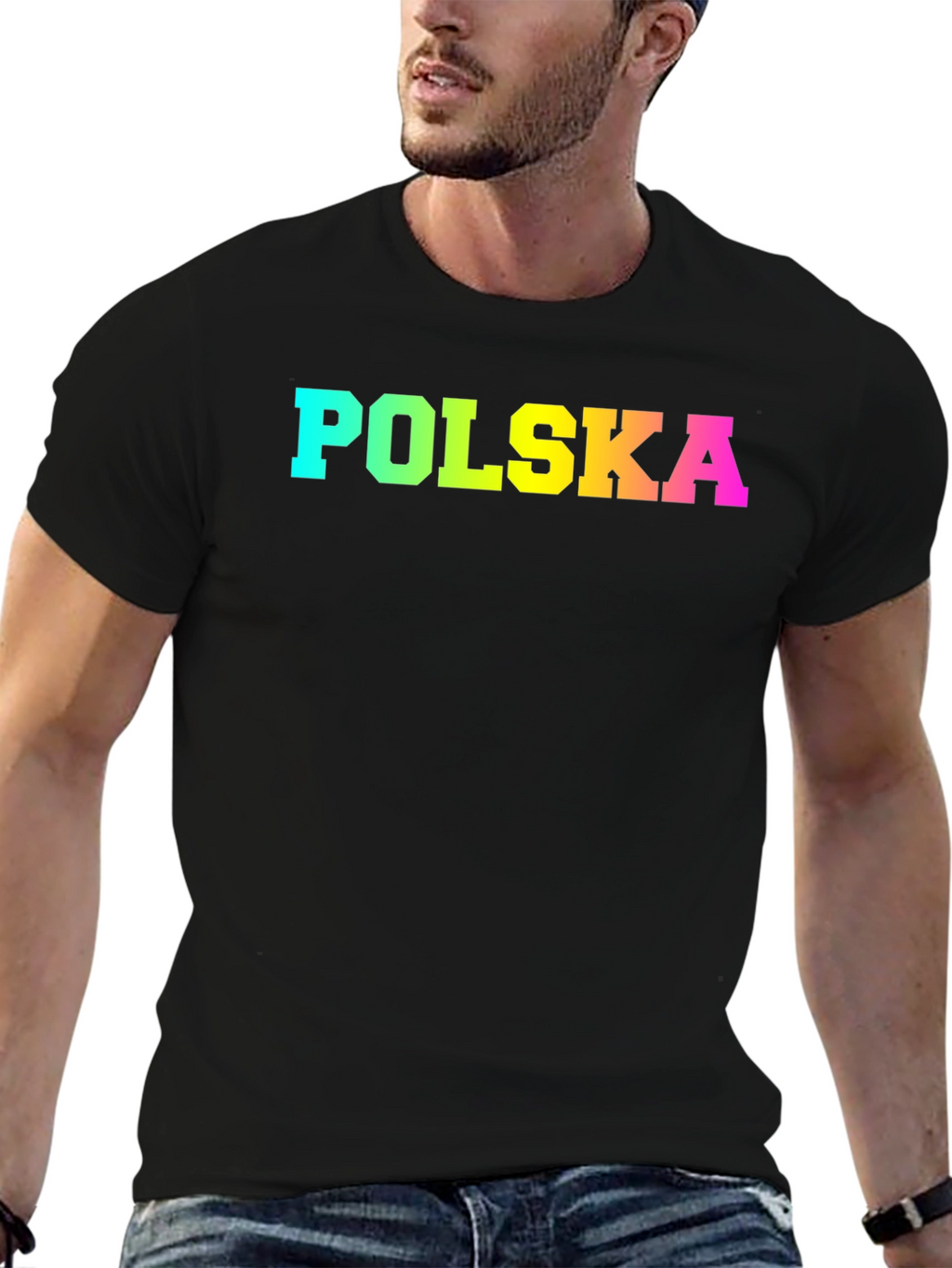 Polska T-Shirt - Vibrant Retro Design