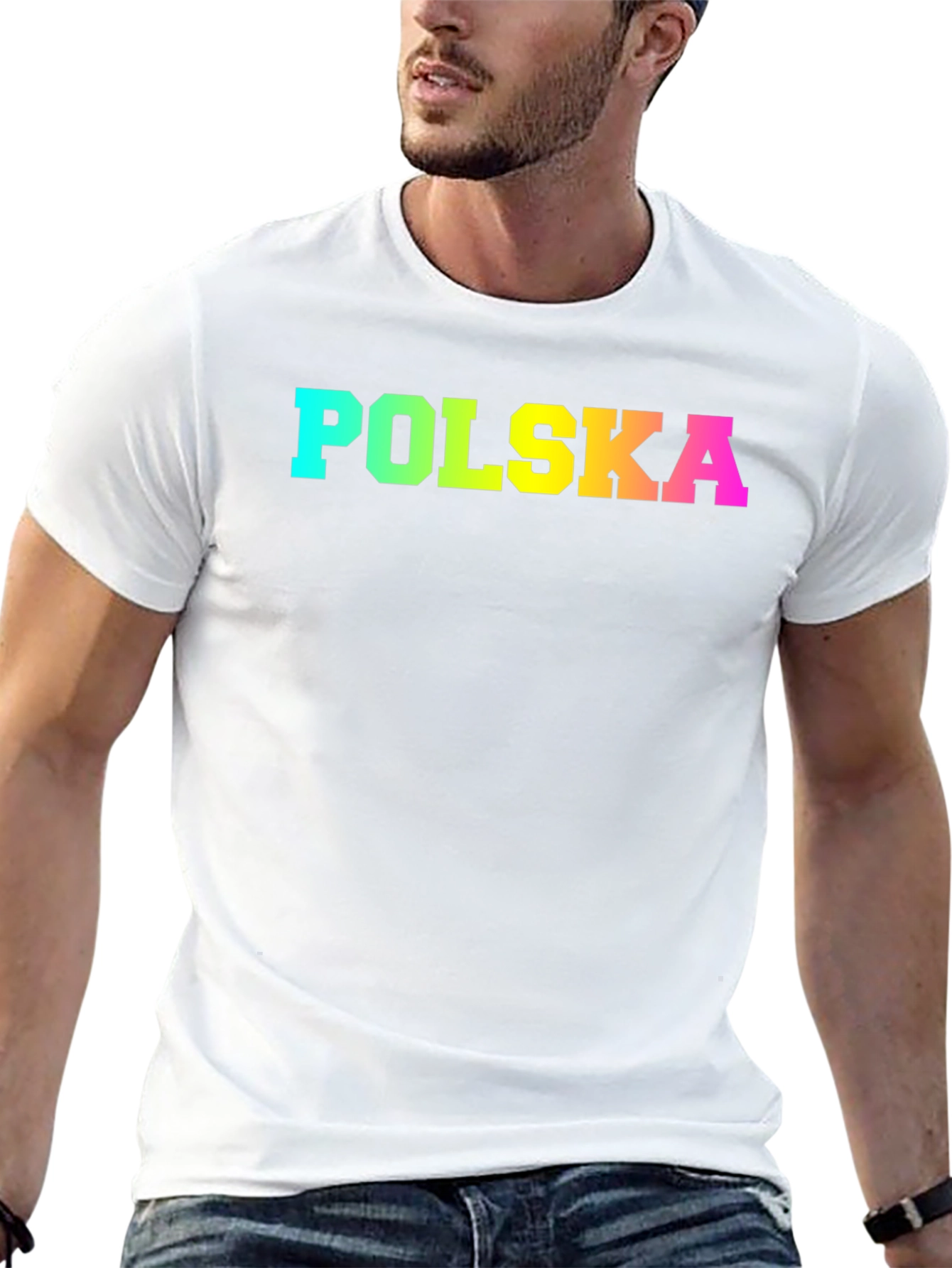 Polska T-Shirt - Vibrant Retro Design