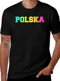 Polska T-Shirt - Vibrant Retro Design