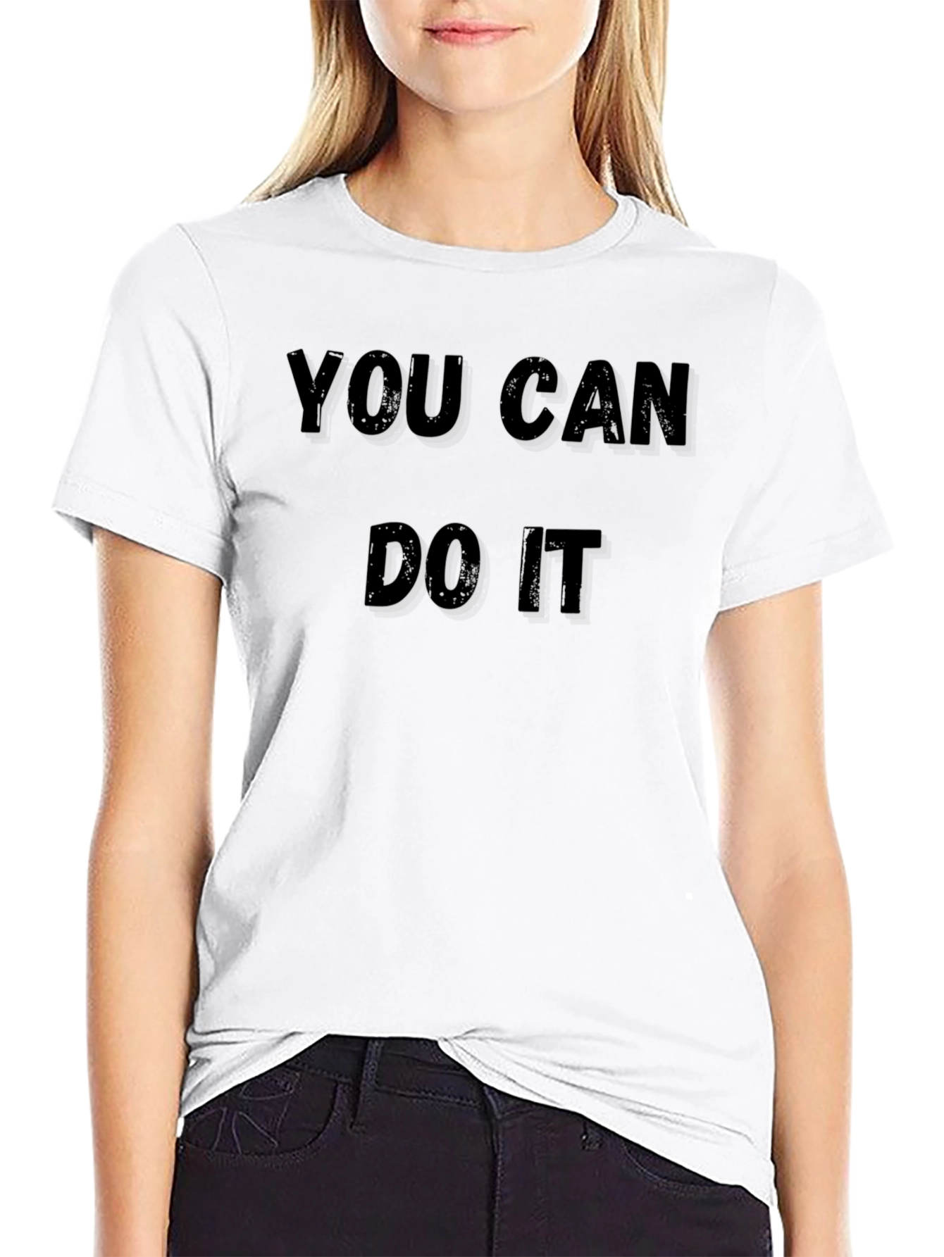 Motivational You Can Do It Graphic T-Shirt