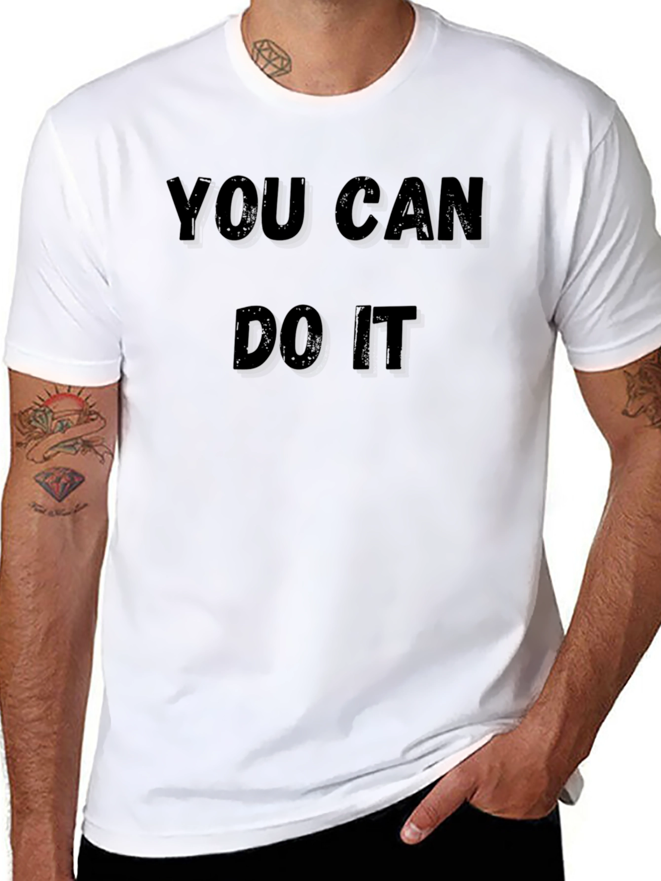 Motivational You Can Do It Graphic T-Shirt