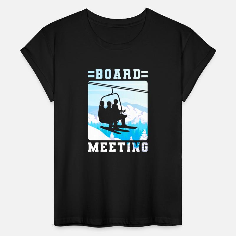 Snowboard Board Meeting Ski Lift