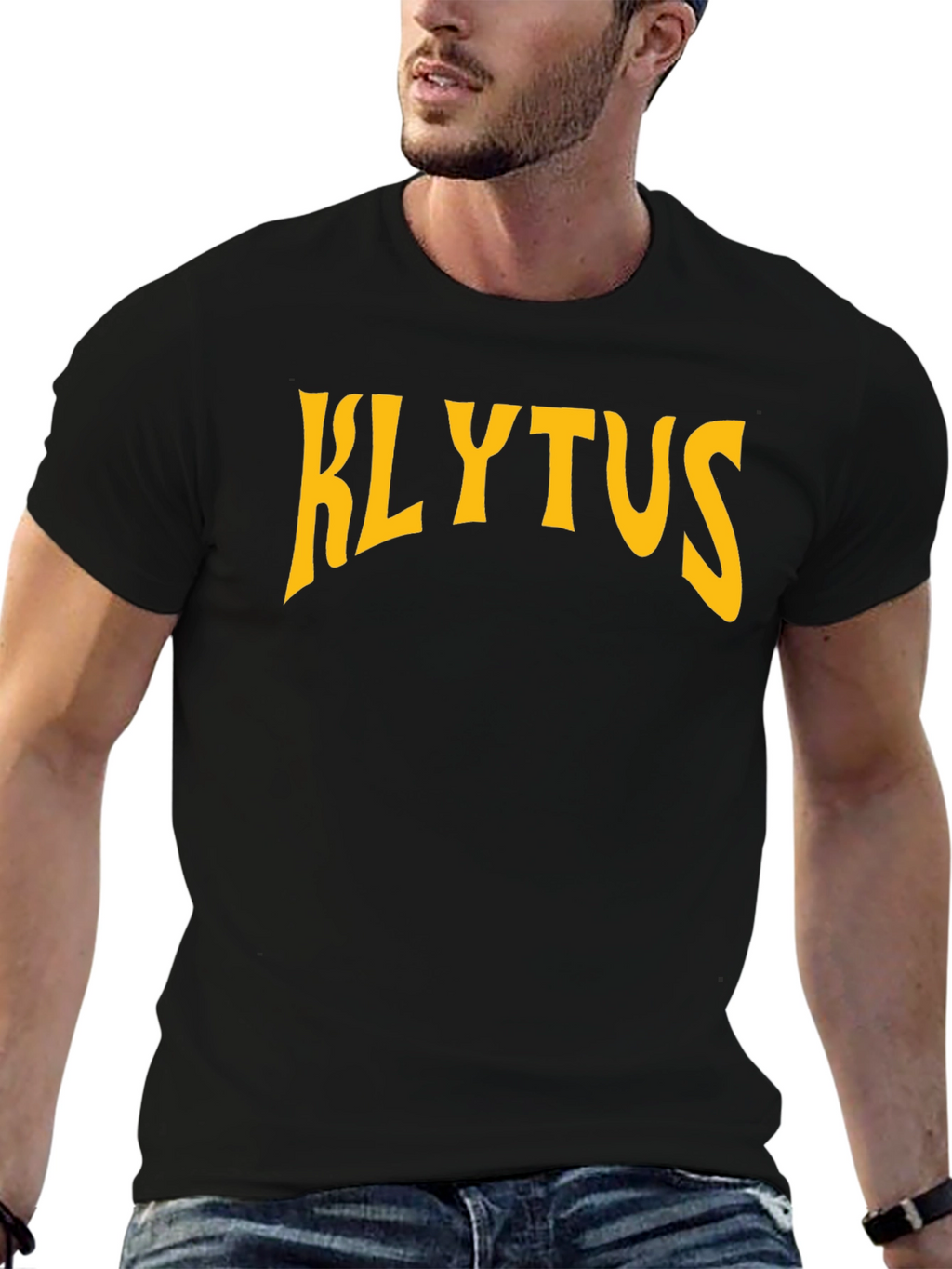 Klytus Graphic T-Shirt Sci-Fi Inspired Black Tee