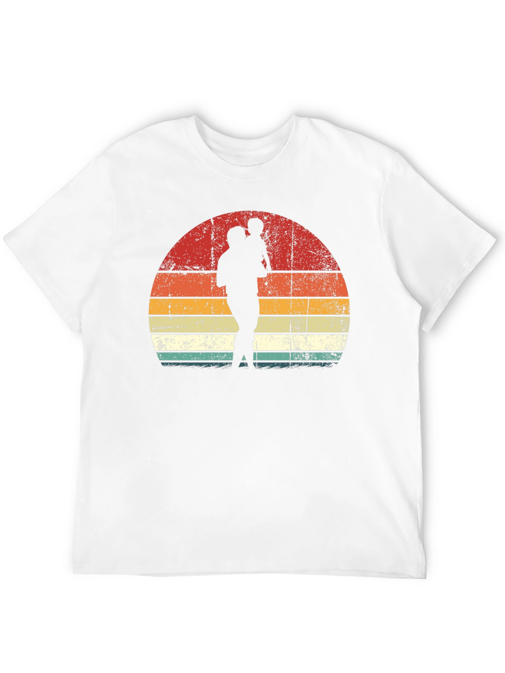 Retro Father & Child Sunset Graphic Tee