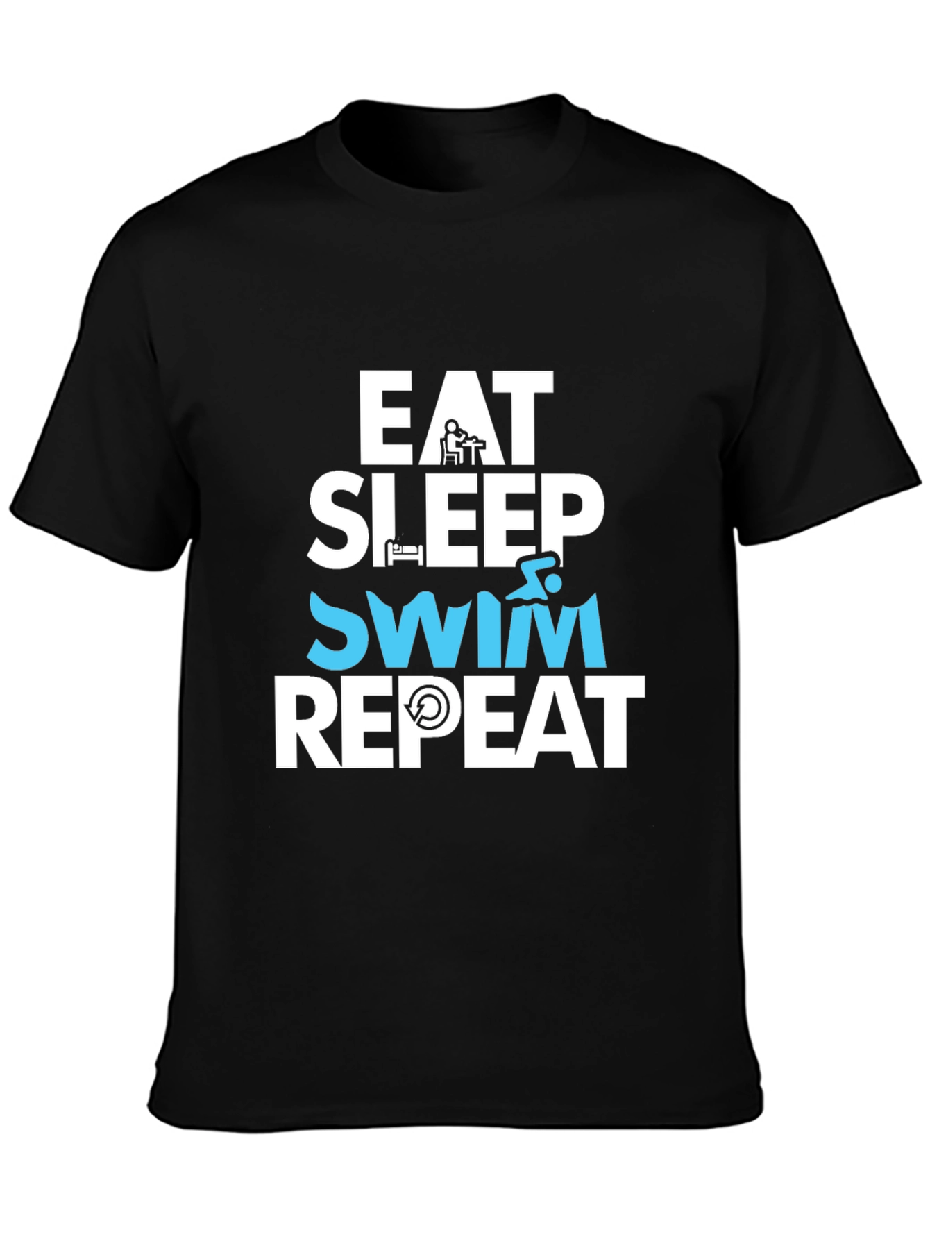 Eat Sleep Swim Repeat T-Shirt