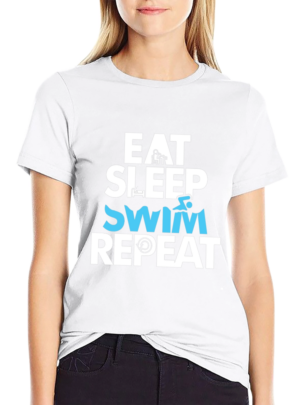 Eat Sleep Swim Repeat T-Shirt