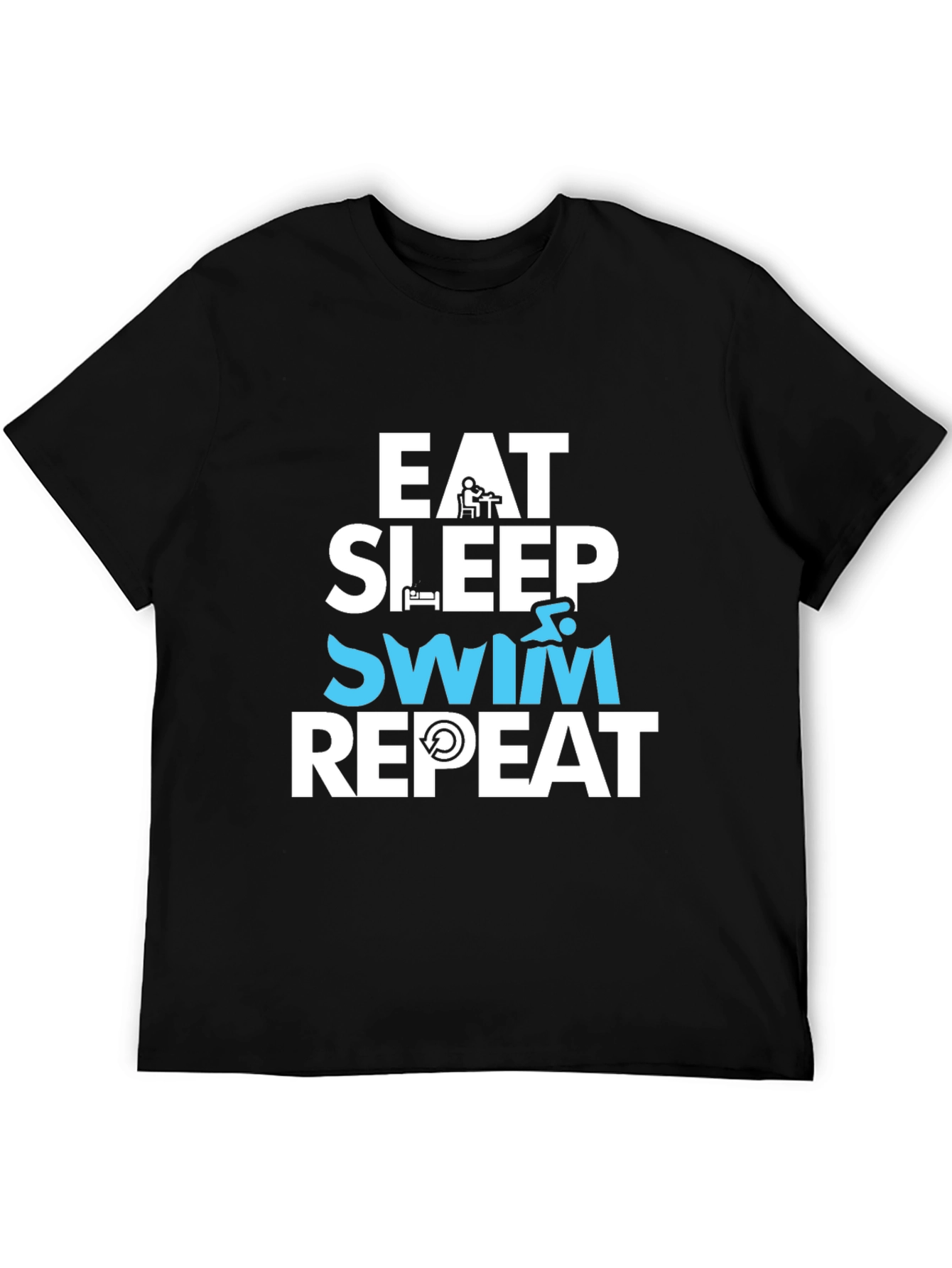 Eat Sleep Swim Repeat T-Shirt