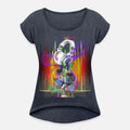 Sound Waves Symphony, Vibrant Headphones Vinyl