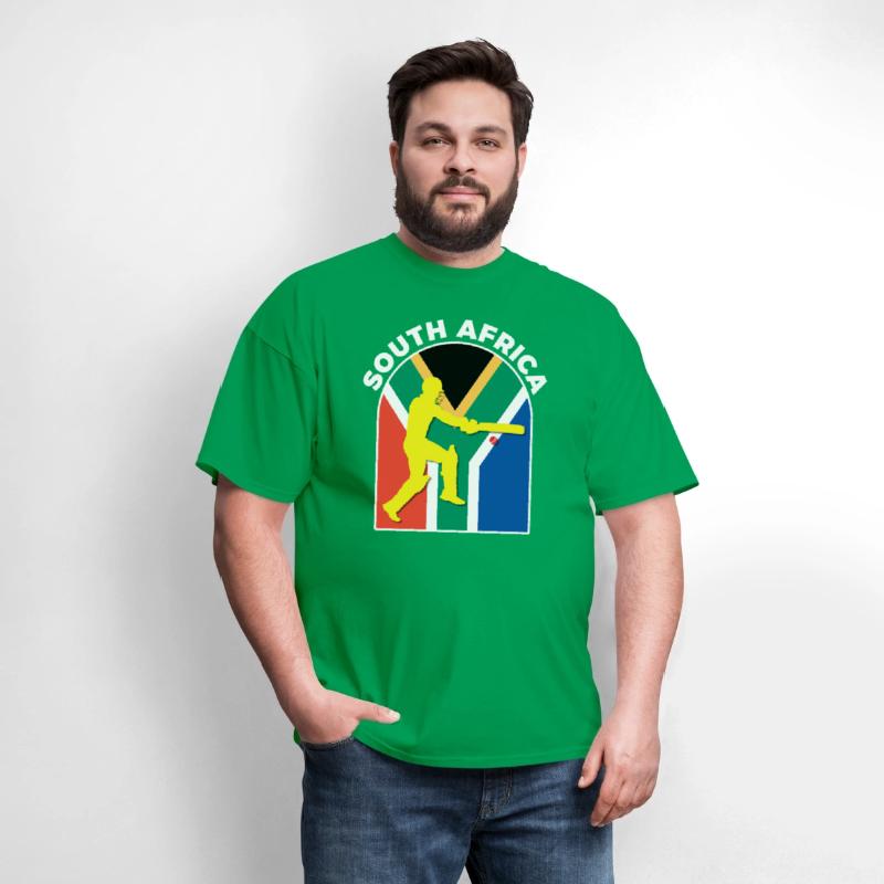 South Africa Cricket Batsman South Africa Flag