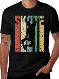Retro Skateboarding Graphic Tee