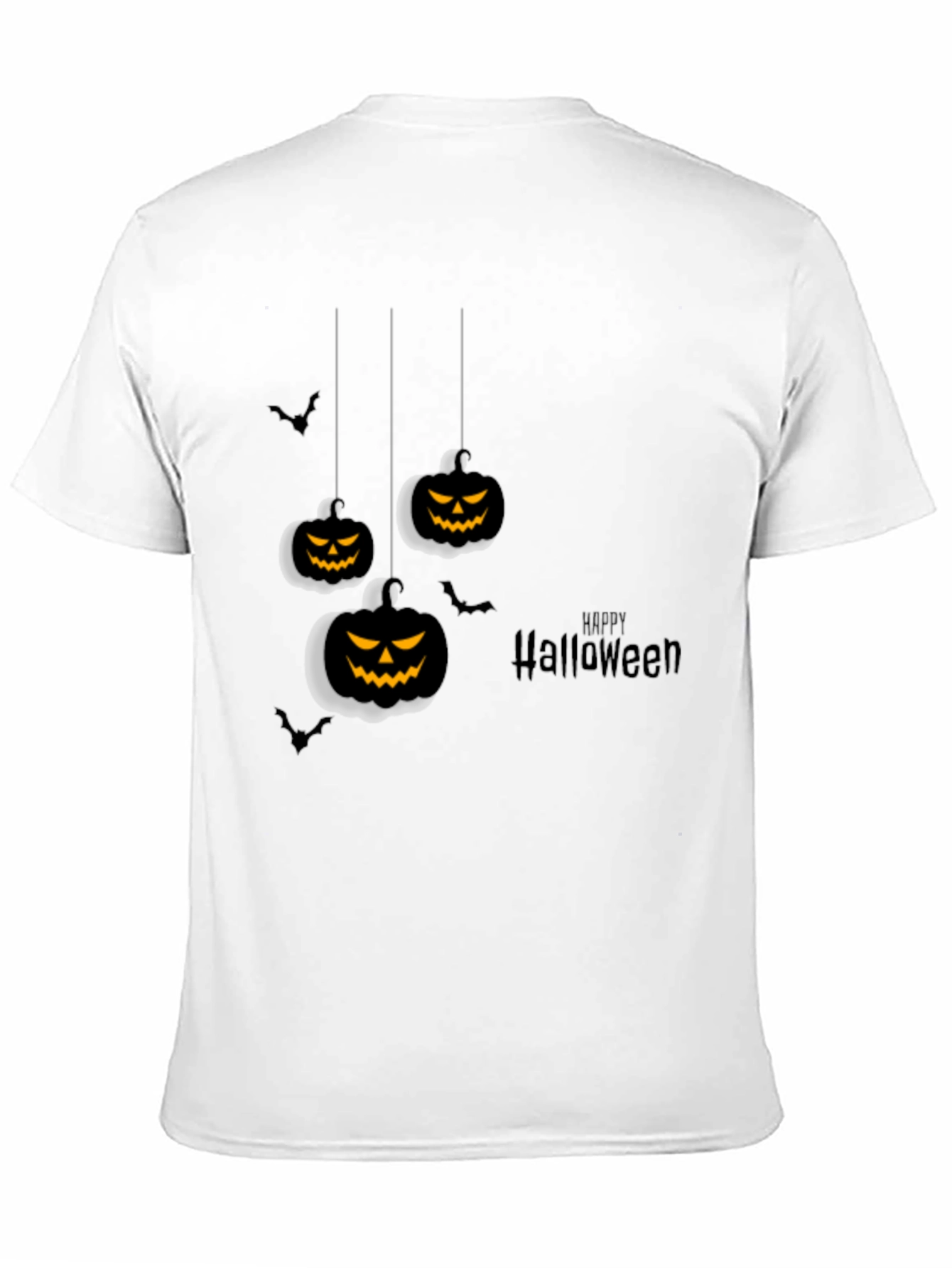 Halloween Pumpkin Graphic Tee - Spooky Season Shirt