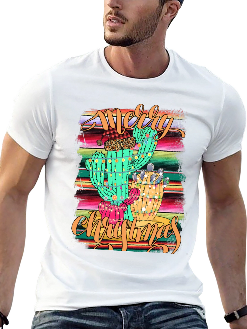 Cactus Christmas T-Shirt