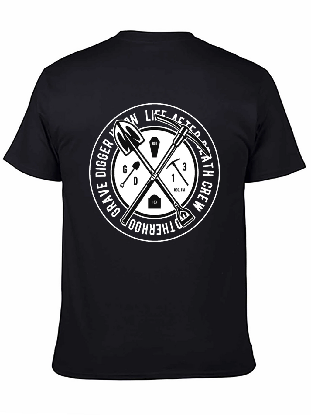 Grave Digger Brotherhood Black T-Shirt