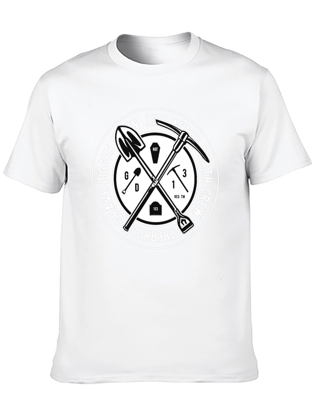 Grave Digger Brotherhood Black T-Shirt