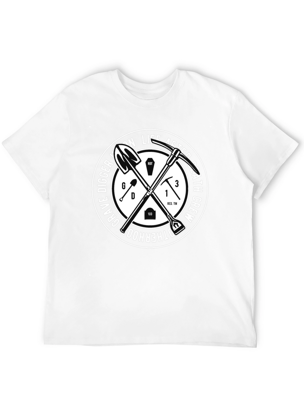 Grave Digger Brotherhood Black T-Shirt
