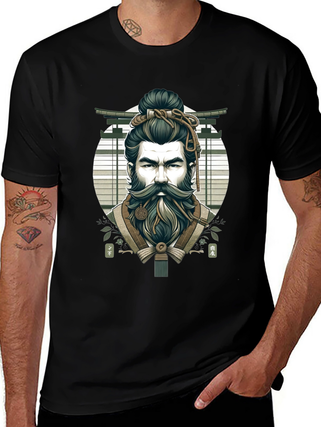 Samurai Graphic T-Shirt