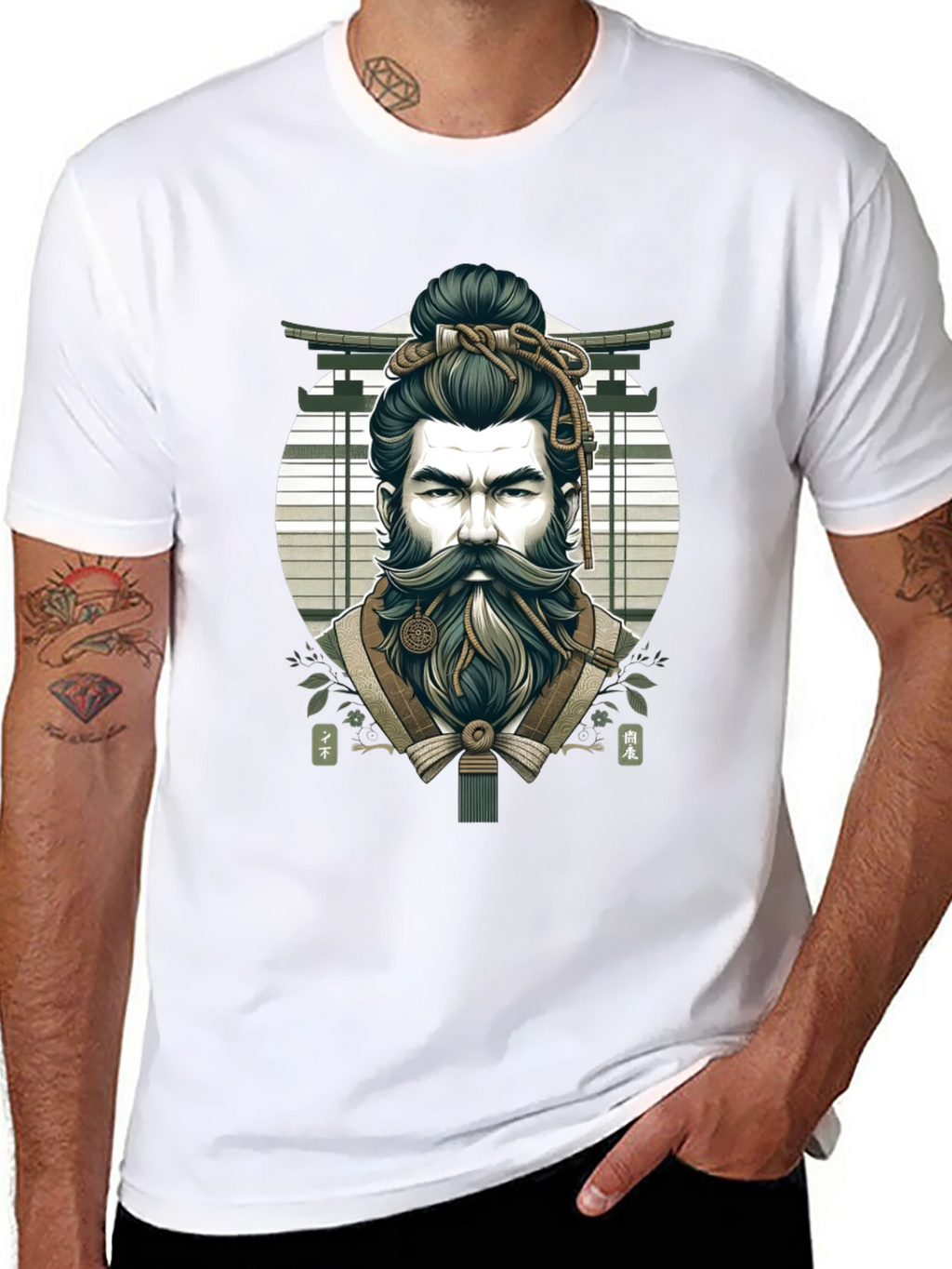 Samurai Graphic T-Shirt