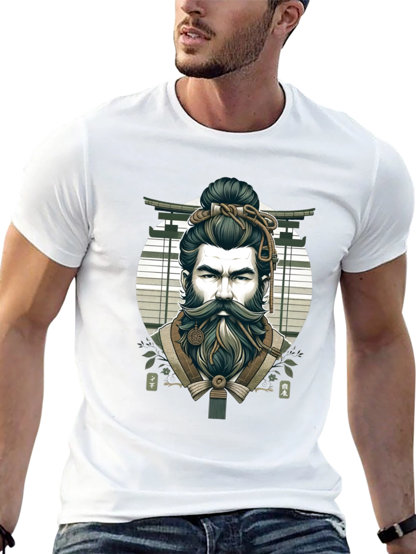 Samurai Graphic T-Shirt