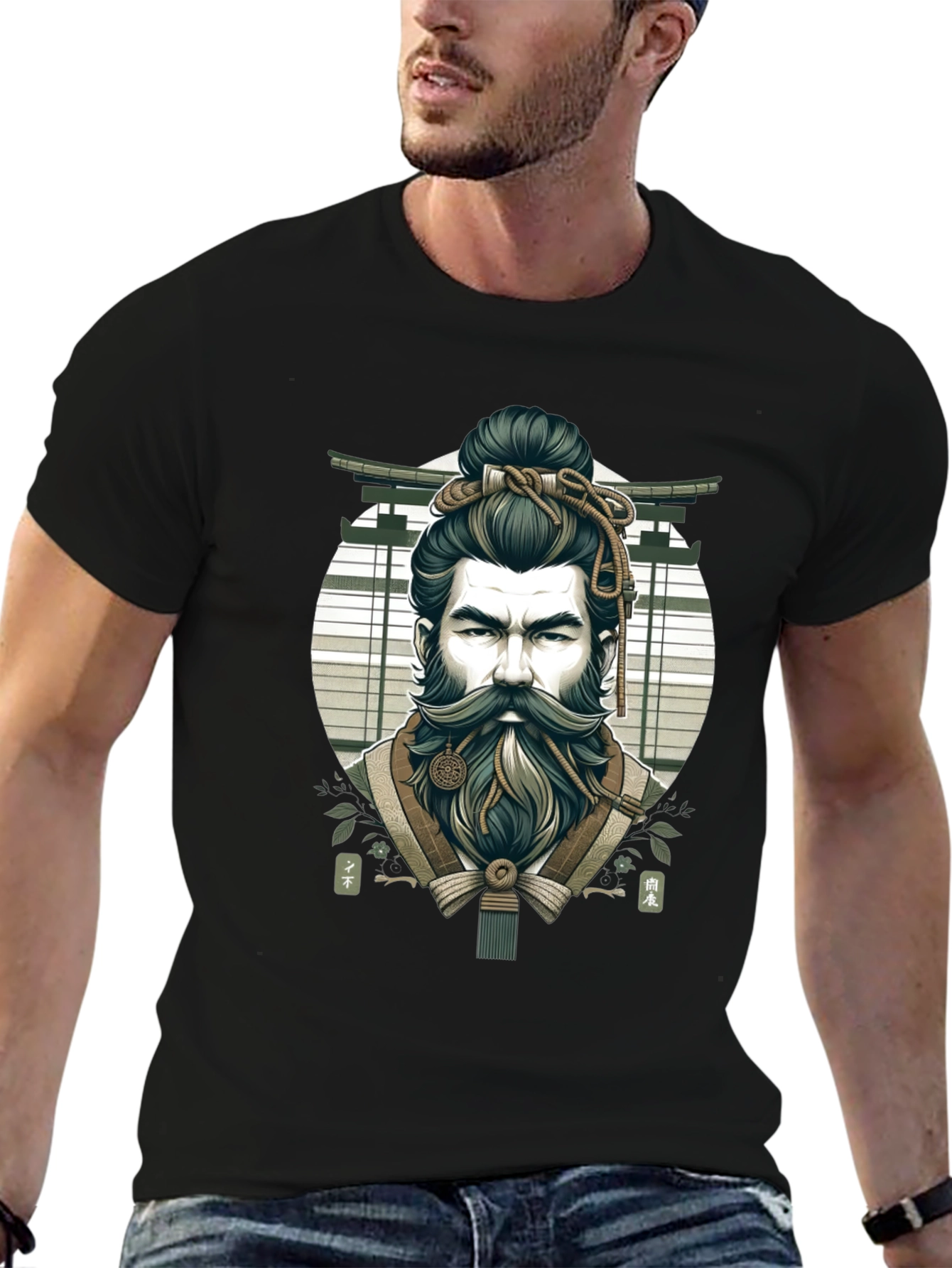 Samurai Graphic T-Shirt