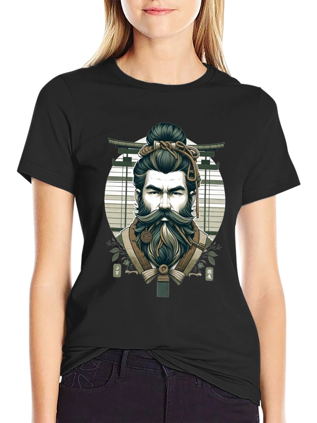 Samurai Graphic T-Shirt