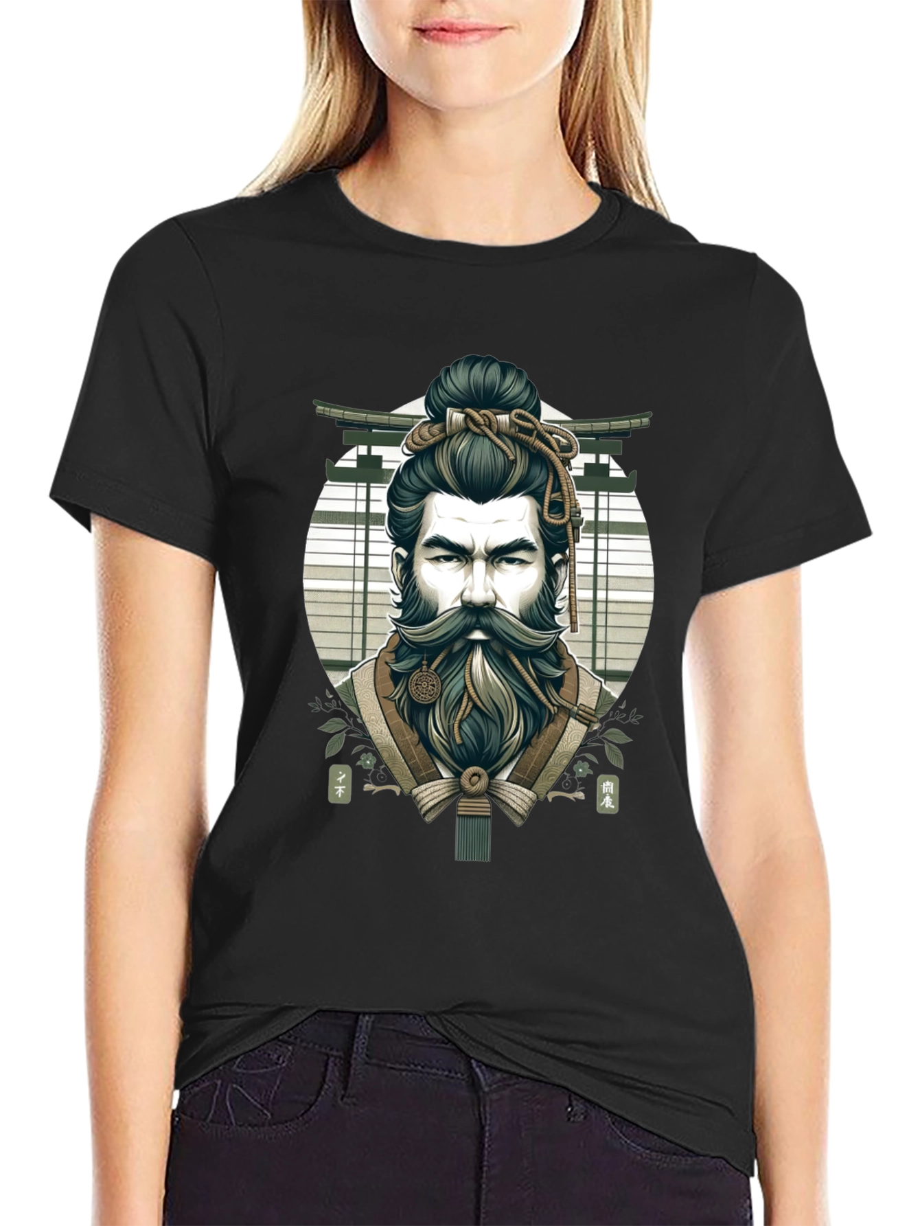 Samurai Graphic T-Shirt