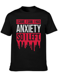 I Came I Saw Anxiety T-Shirt Funny Slogan Tee