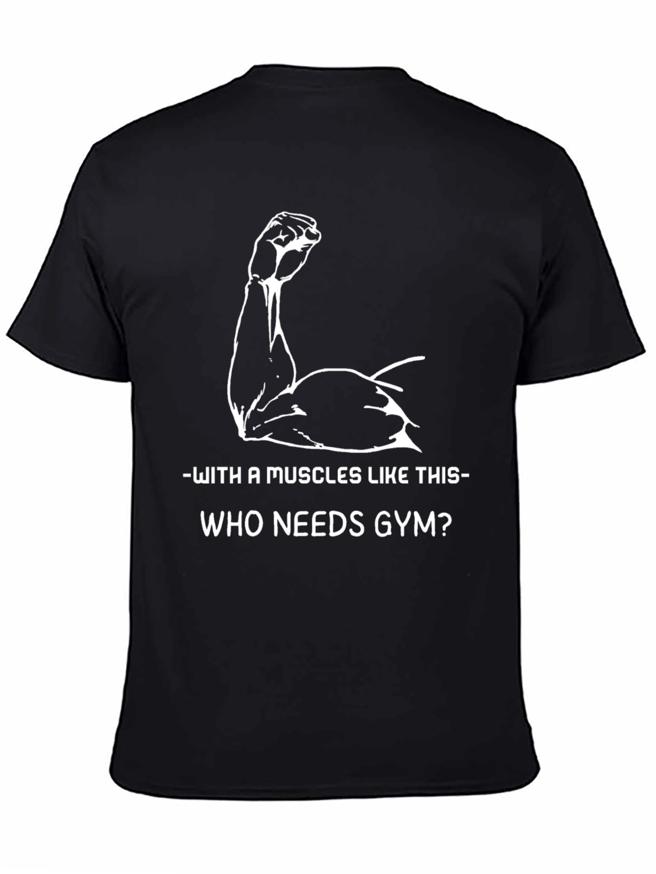 Muscles Like This T-Shirt - Gym Humor Tee