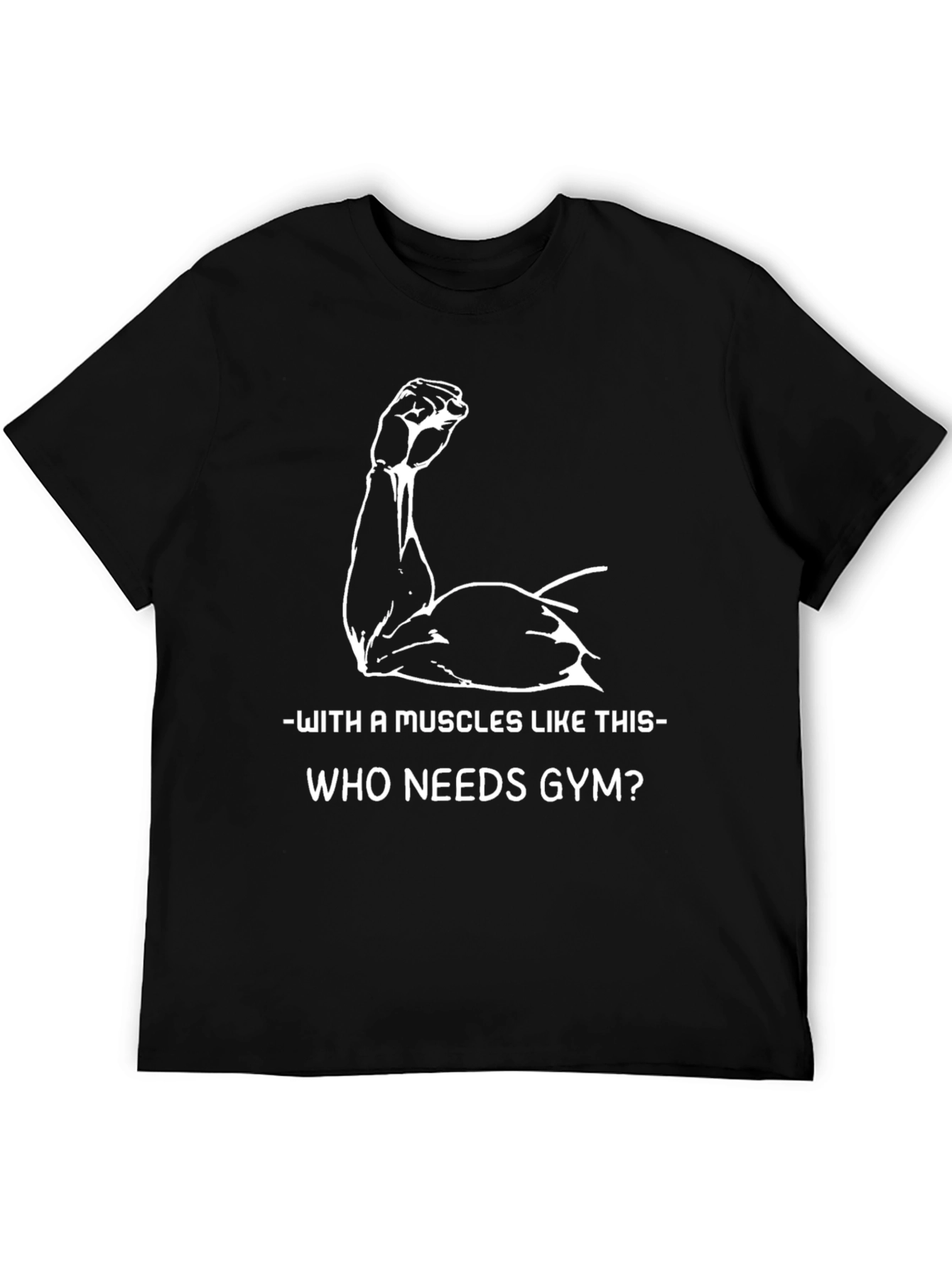 Muscles Like This T-Shirt - Gym Humor Tee