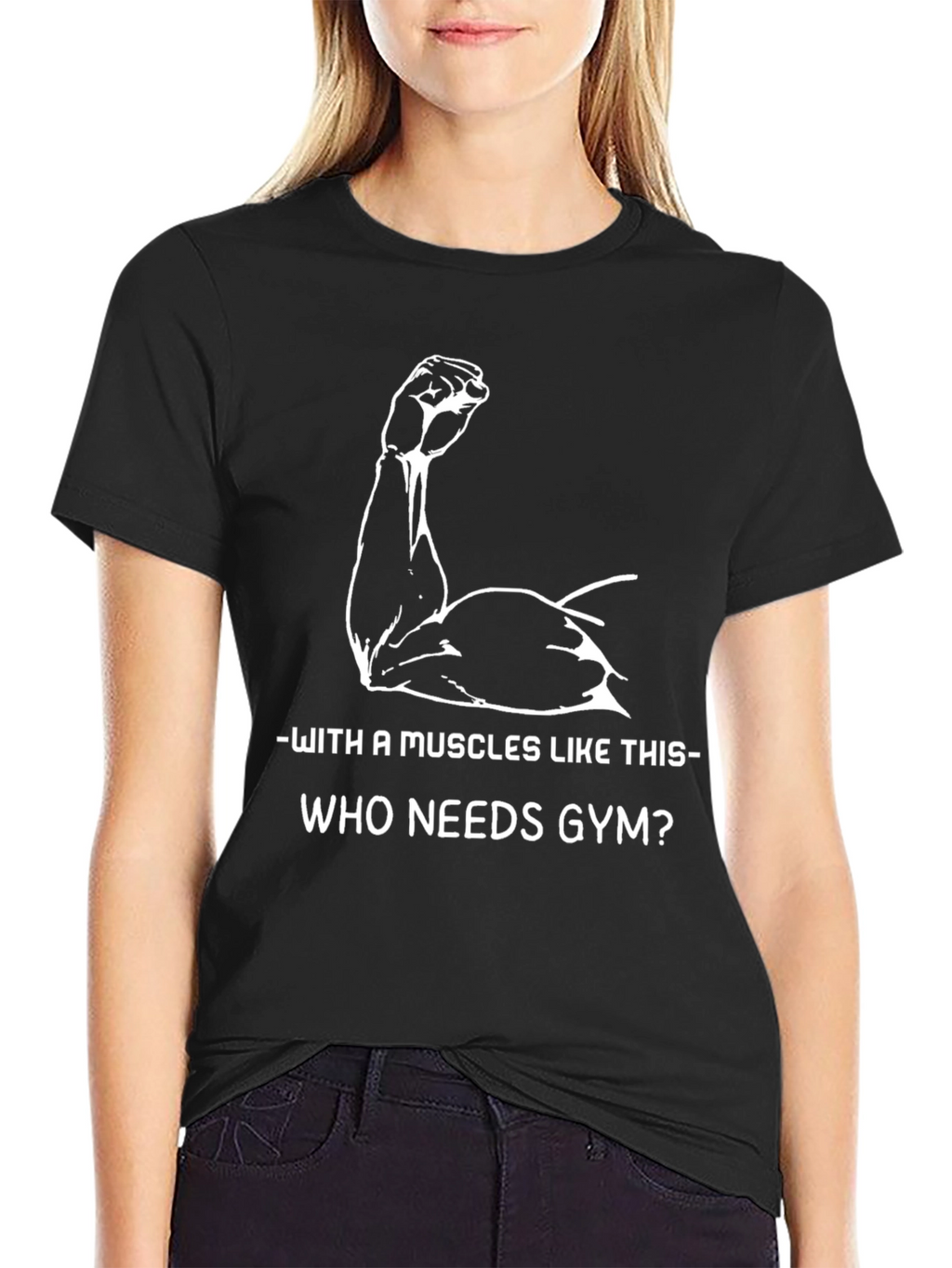 Muscles Like This T-Shirt - Gym Humor Tee