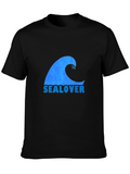 Sea Lover Tee - Ocean Wave Graphic T-Shirt