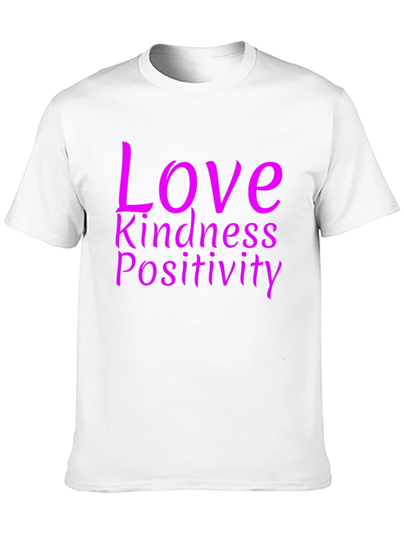 Love Kindness Positivity Graphic Tee