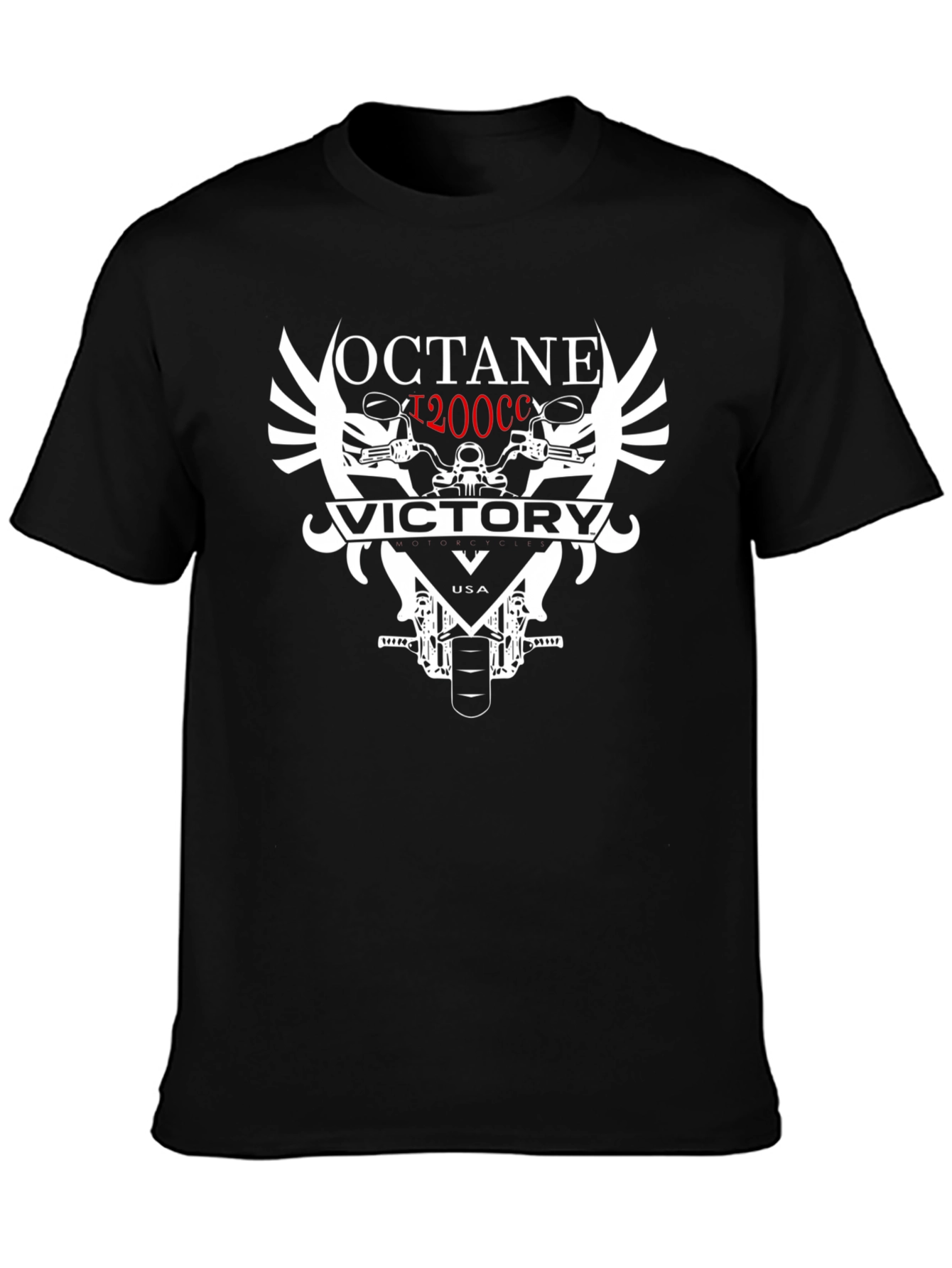 Octane Victory Motorcycle Graphic Tee