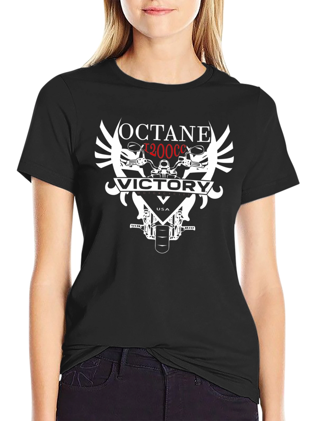 Octane Victory Motorcycle Graphic Tee