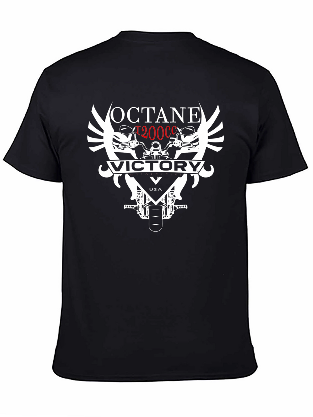 Octane Victory Motorcycle Graphic Tee