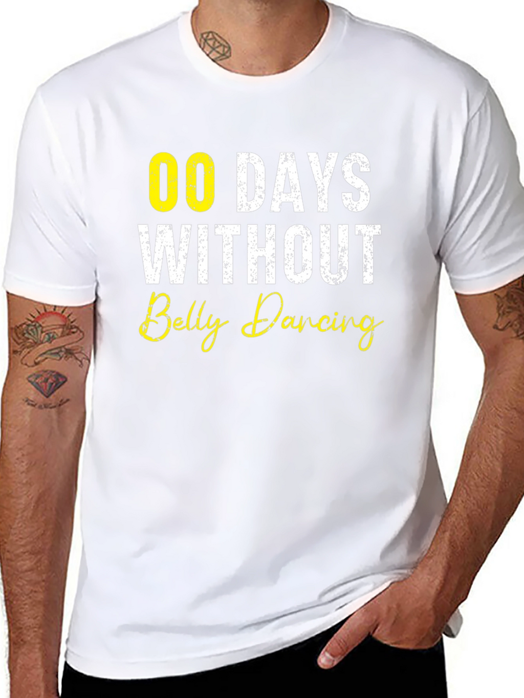 Funny Belly Dancing T-Shirt - 00 Days