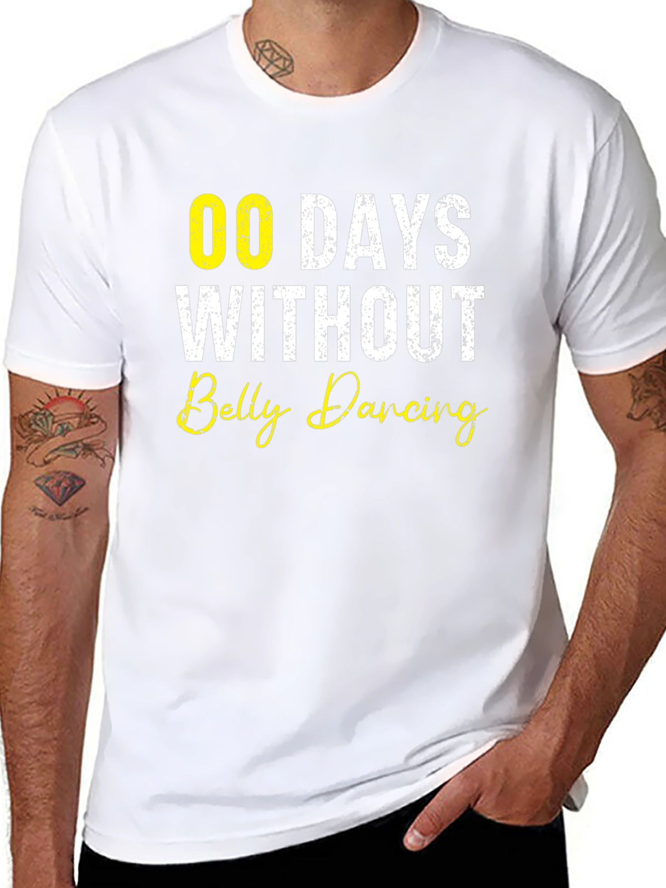Funny Belly Dancing T-Shirt - 00 Days