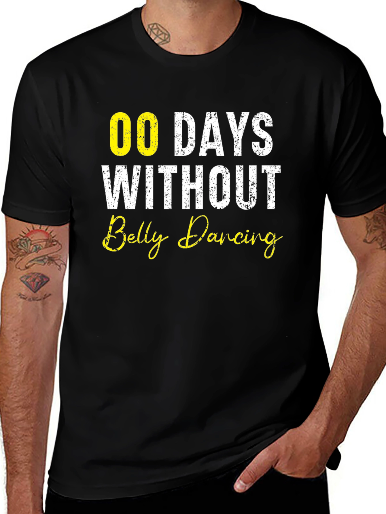 Funny Belly Dancing T-Shirt - 00 Days