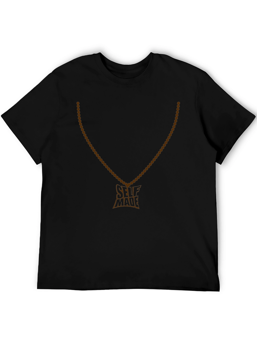 Self Made Pendant T-Shirt - Stylish Graphic Tee