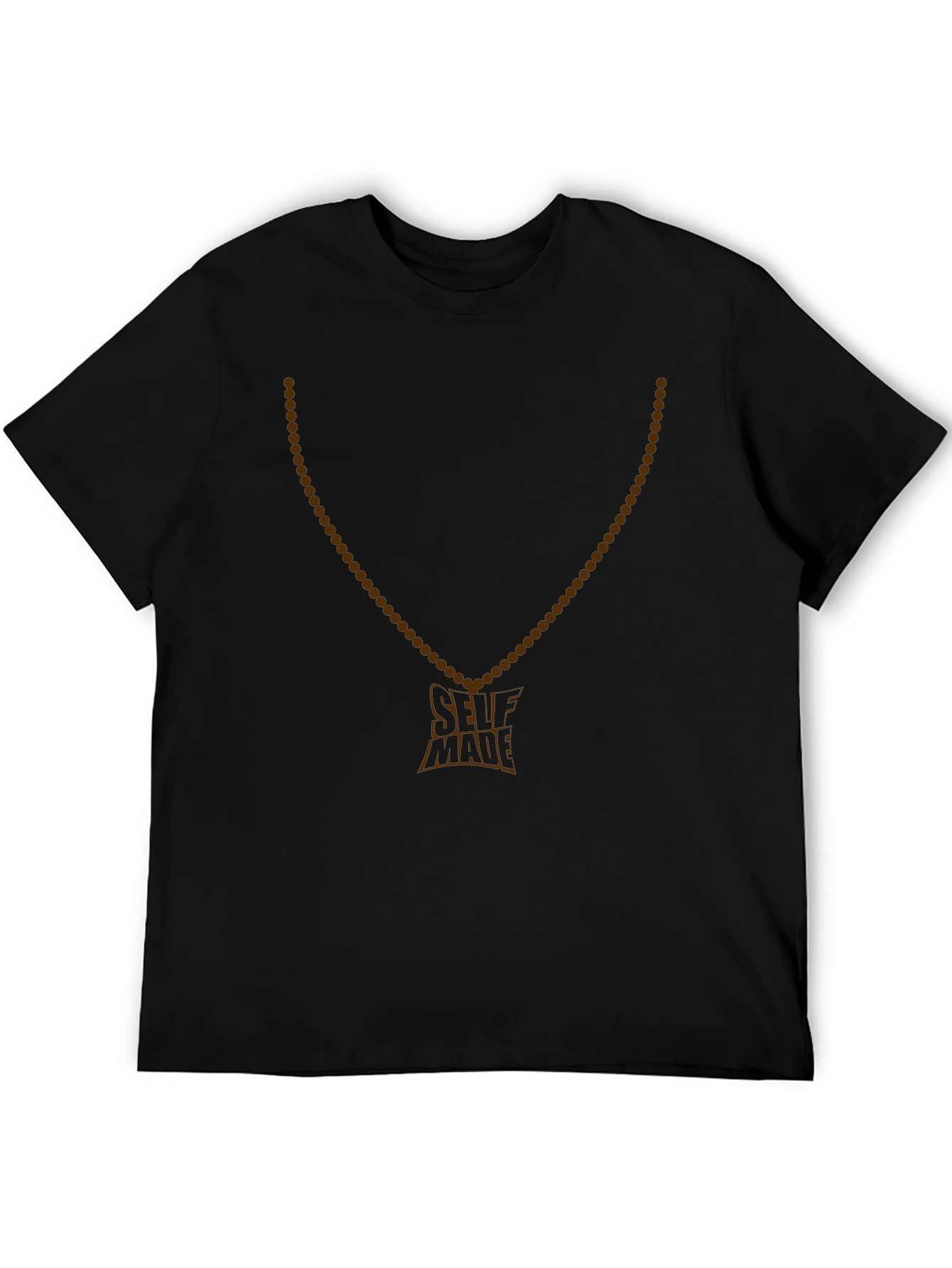Self Made Pendant T-Shirt - Stylish Graphic Tee