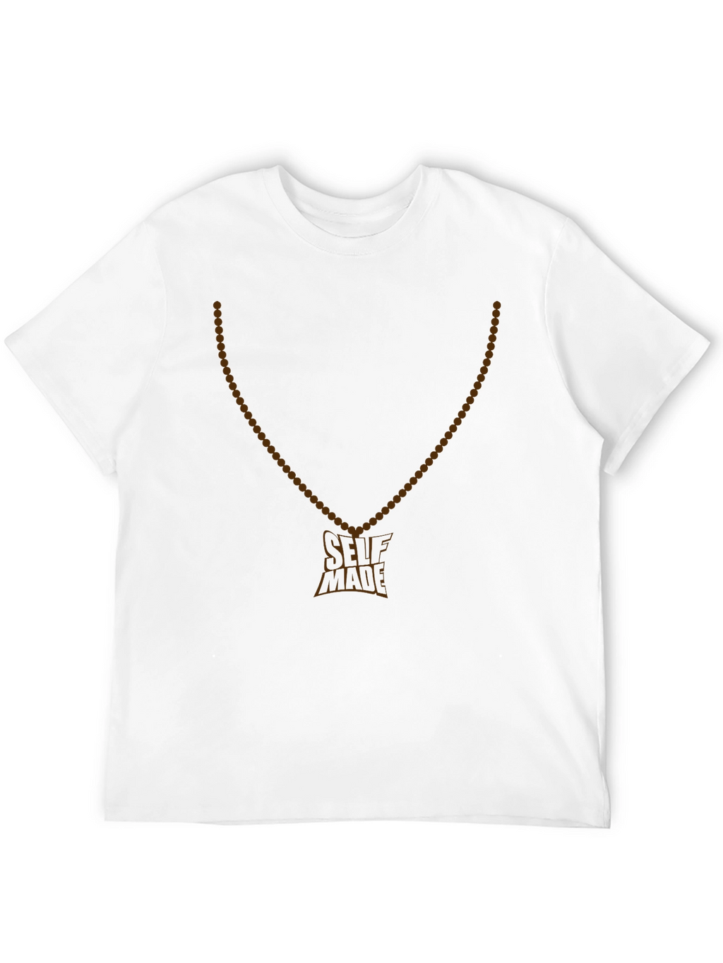 Self Made Pendant T-Shirt - Stylish Graphic Tee