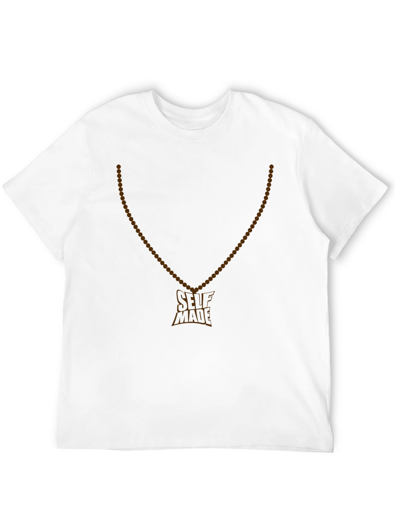 Self Made Pendant T-Shirt - Stylish Graphic Tee
