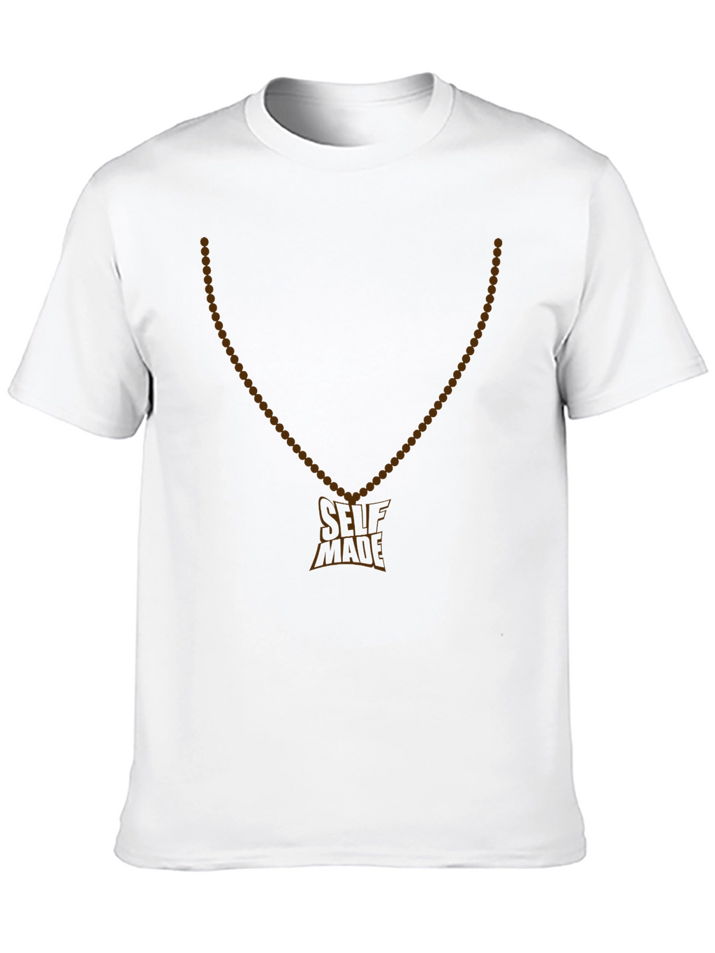 Self Made Pendant T-Shirt - Stylish Graphic Tee