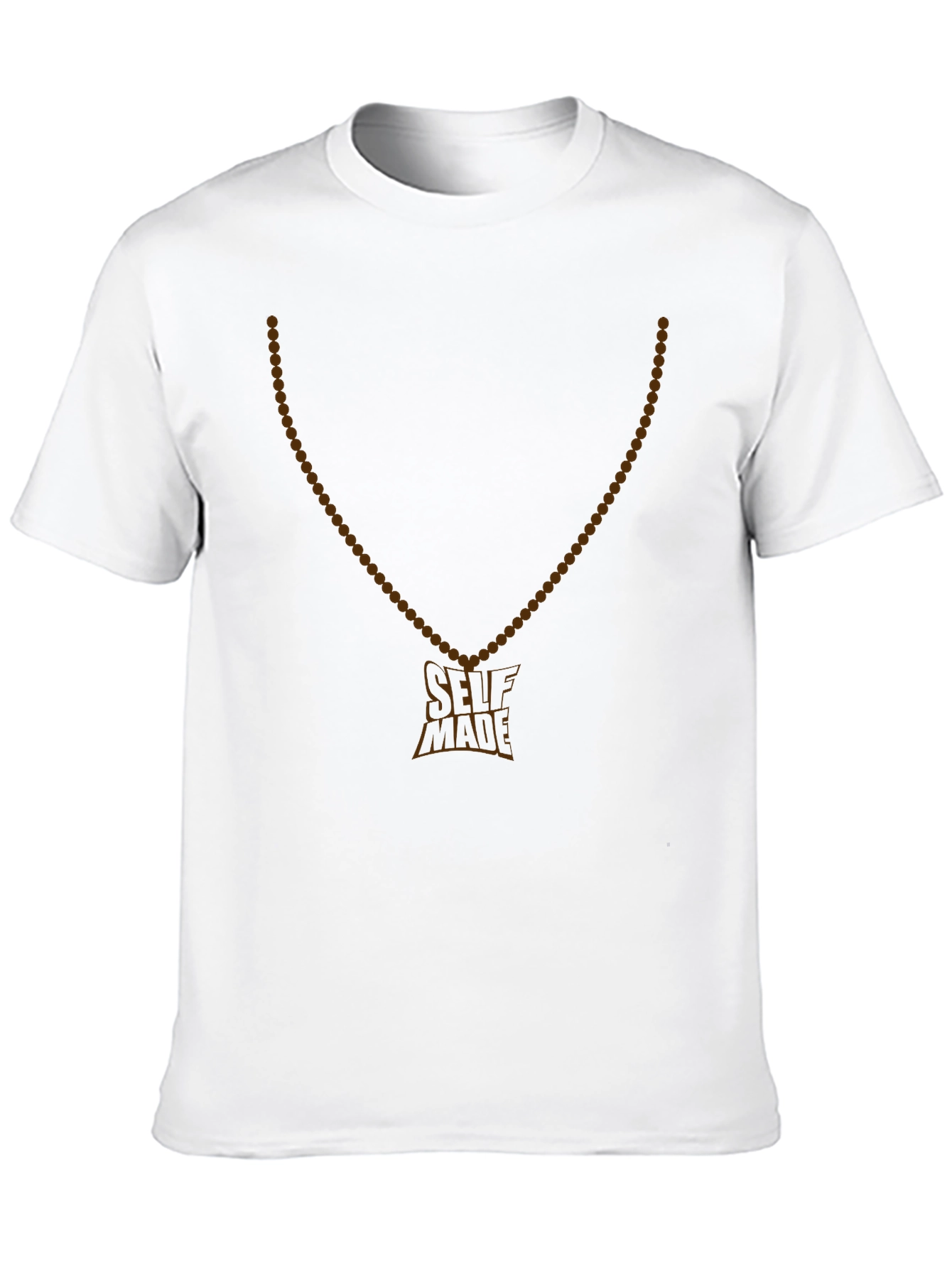 Self Made Pendant T-Shirt - Stylish Graphic Tee