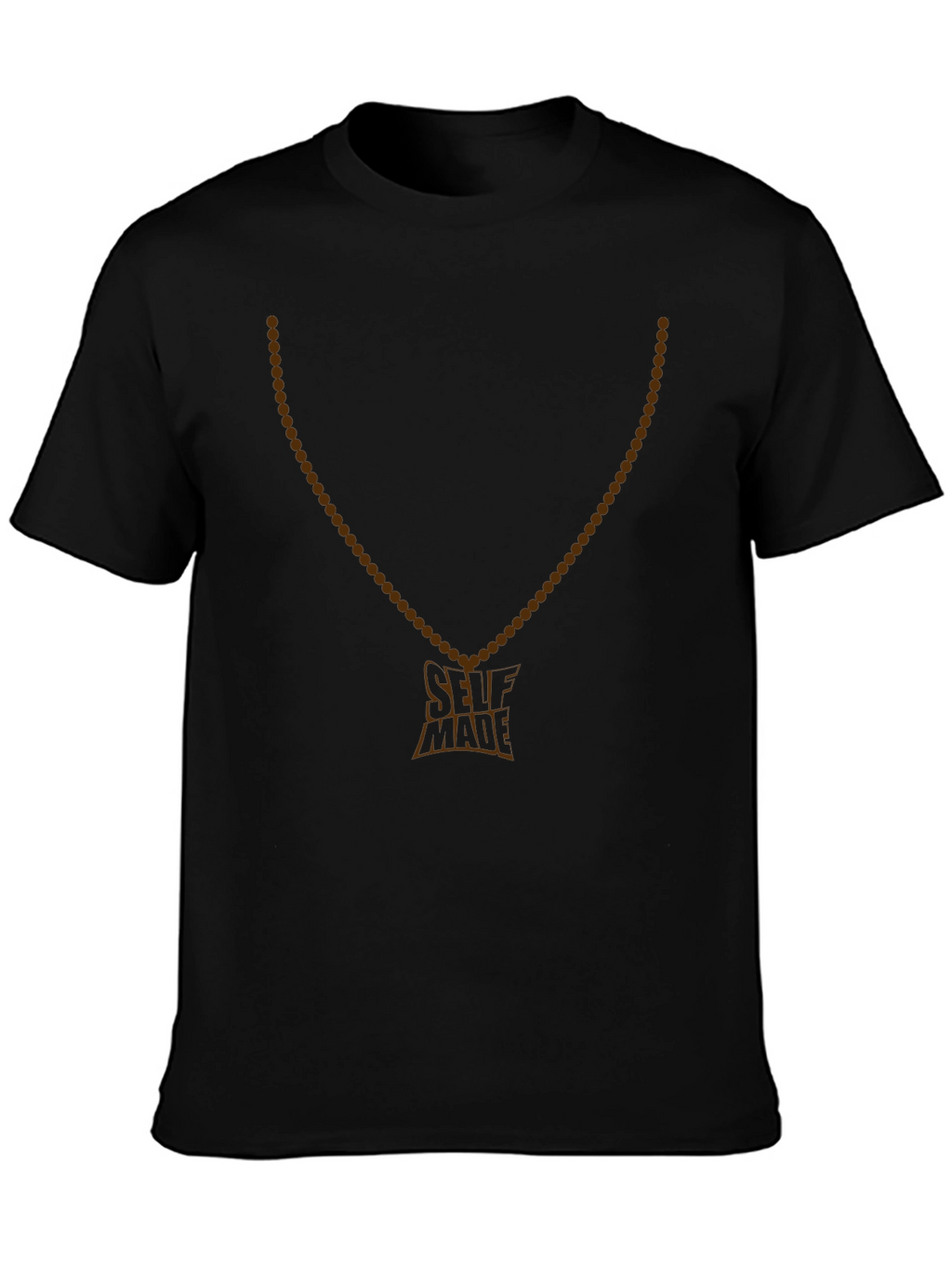 Self Made Pendant T-Shirt - Stylish Graphic Tee