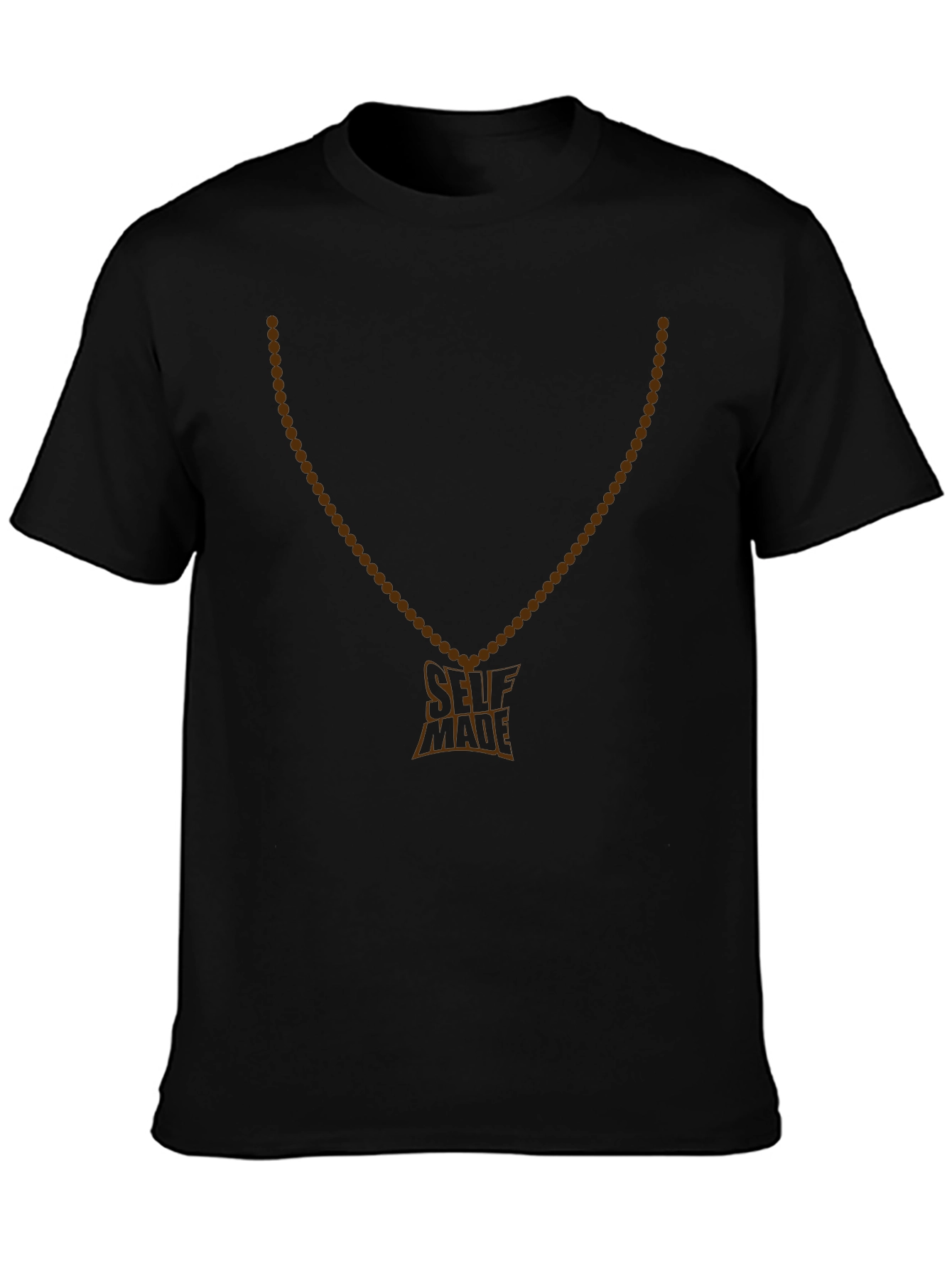 Self Made Pendant T-Shirt - Stylish Graphic Tee