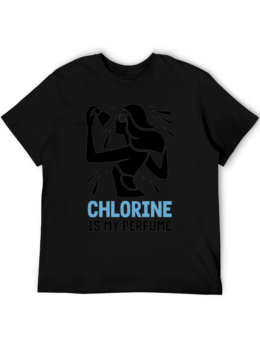 Chlorine Perfume T-Shirt - Swimmer Apparel