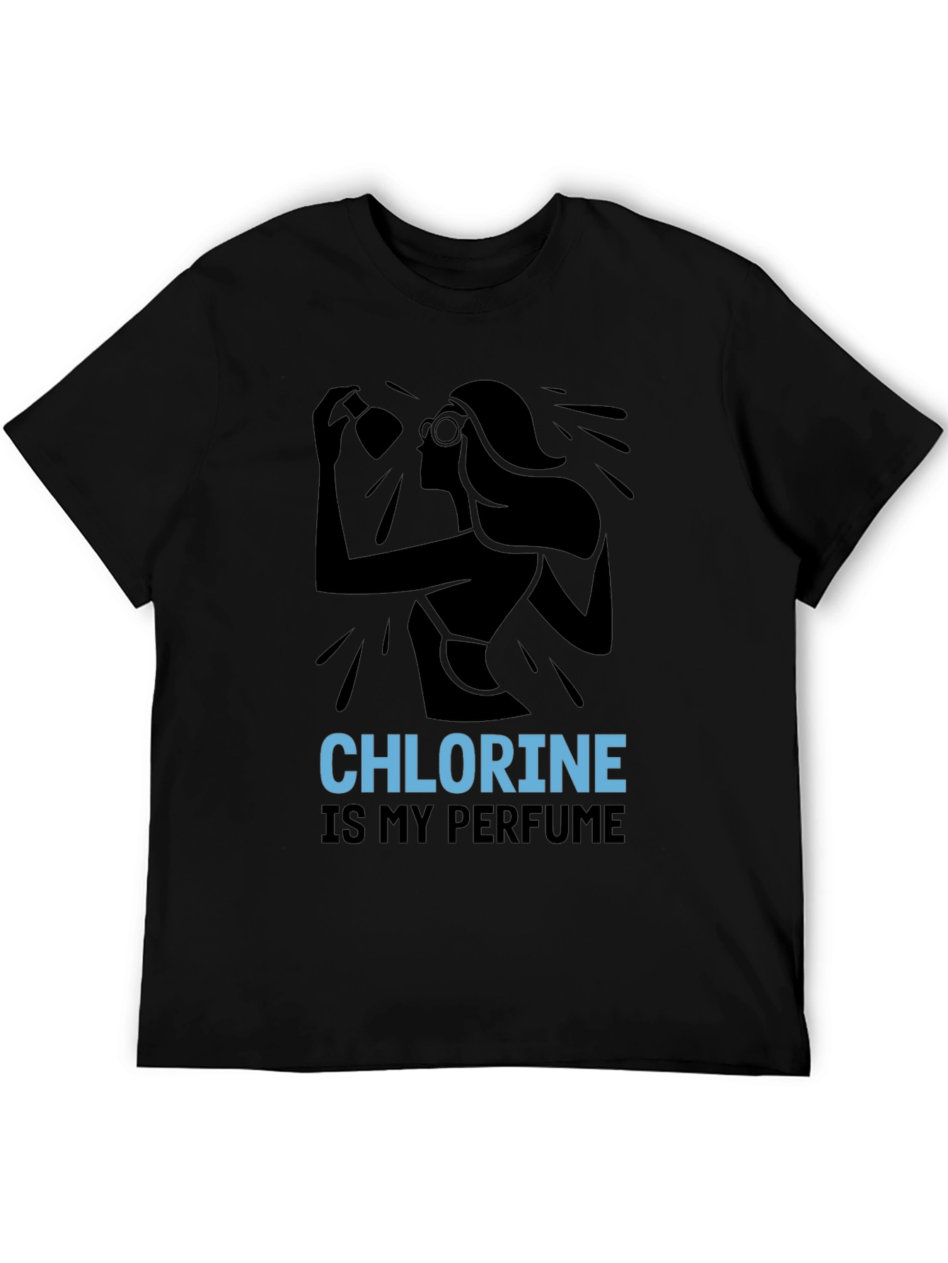 Chlorine Perfume T-Shirt - Swimmer Apparel