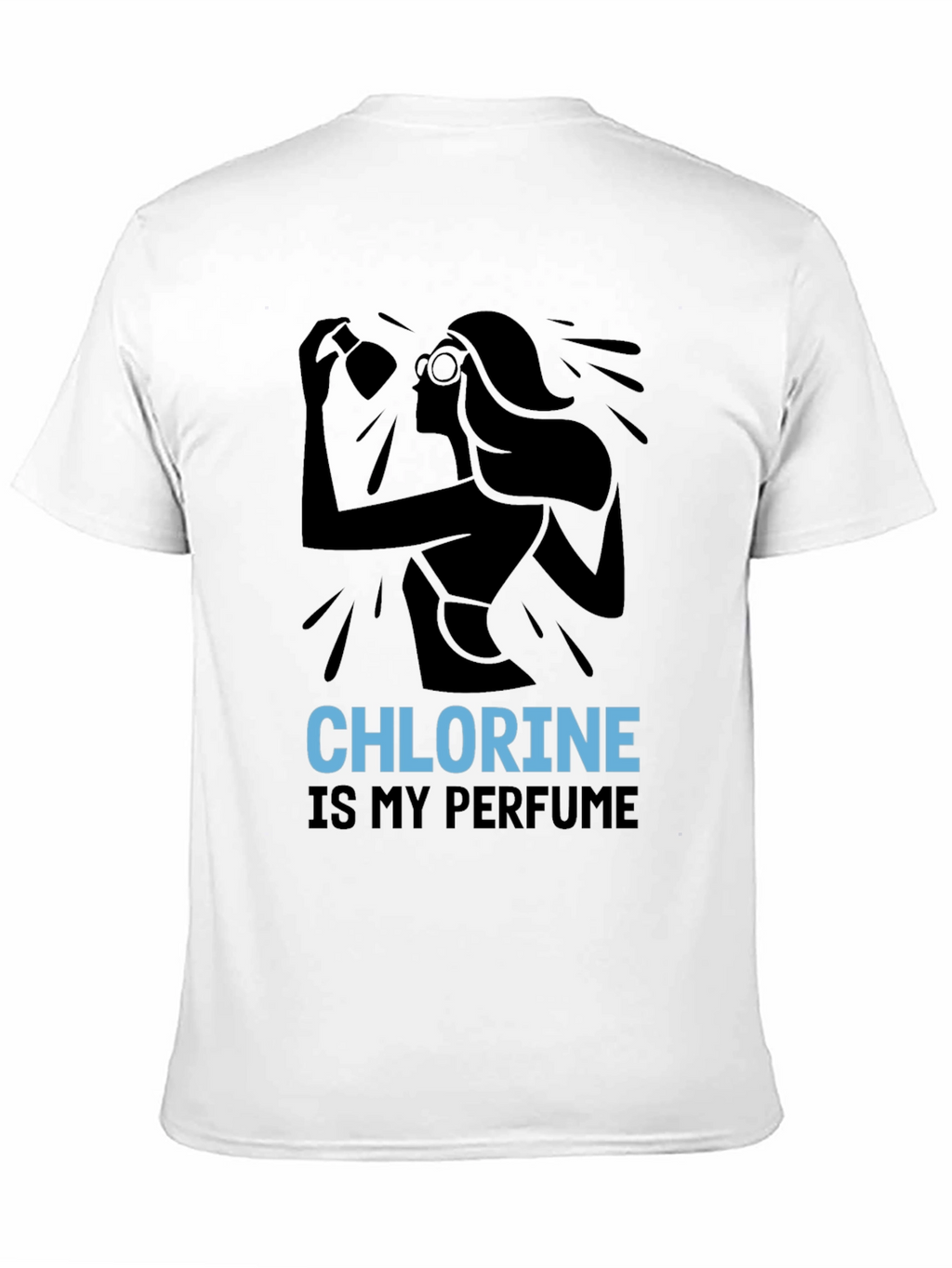 Chlorine Perfume T-Shirt - Swimmer Apparel