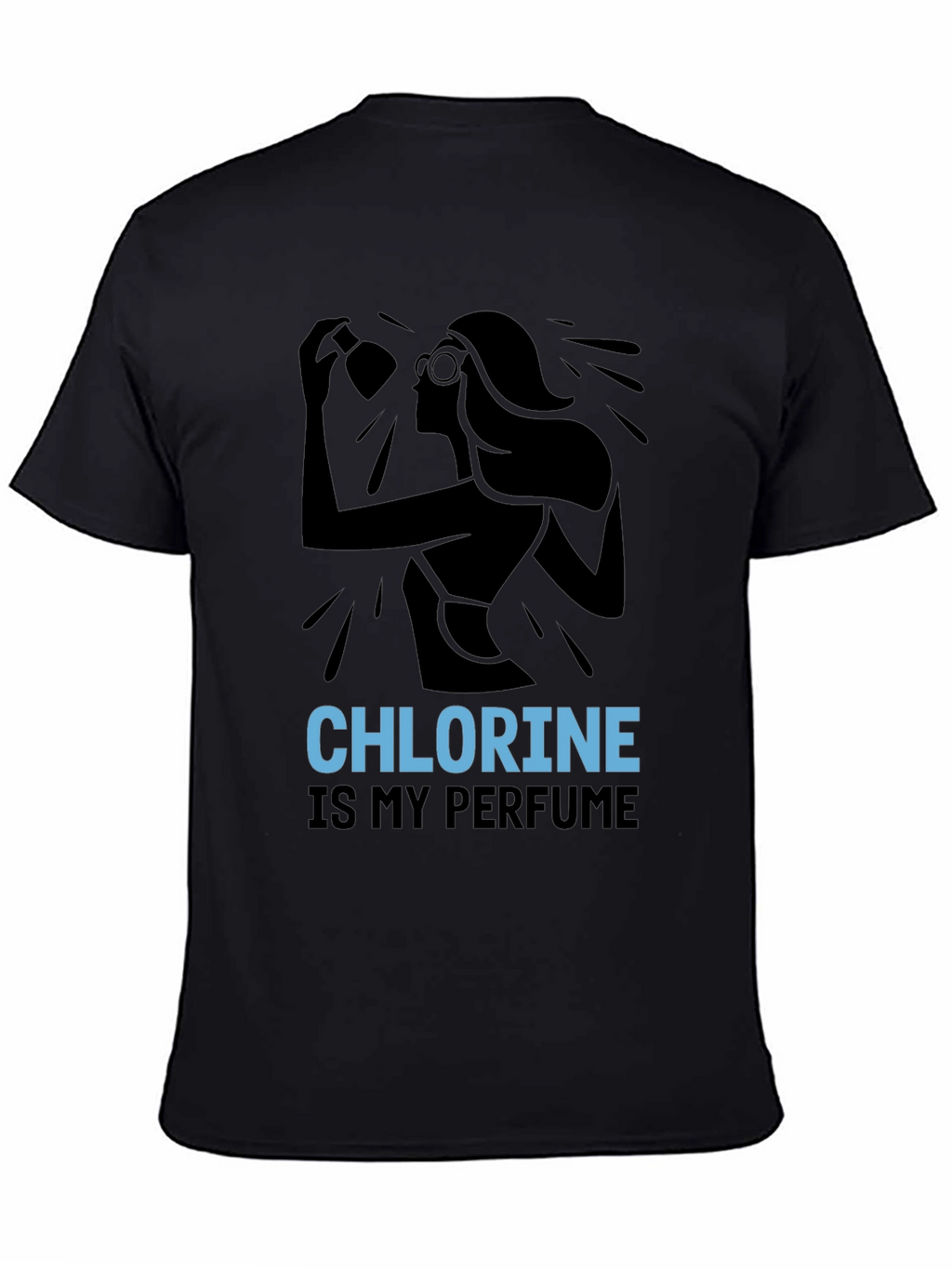Chlorine Perfume T-Shirt - Swimmer Apparel
